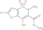 6-Chloro-4-hydroxy-2-methyl-2H-thieno[2,3-e]-1,2-thiazine-3-carboxylic acid methyl ester 1,1-dioxi…