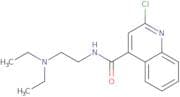 2-Chloro-N-[2-(diethylamino)ethyl]-4-quinolinecarboxamide