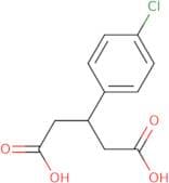 3-(4-Chlorophenyl)glutaric acid