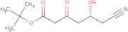(5R)-6-Cyano-5-hydroxy-3-oxo-hexanoic acid tert-butyl ester