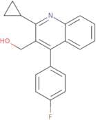 2-Cyclopropyl-4-(4-fluorophenyl)-quinolyl-3-methanol