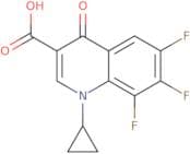 1-Cyclopropyl-6,7,8-trifluoro-4-oxo-1,4-dihydroquinoline-3-carboxylic acid