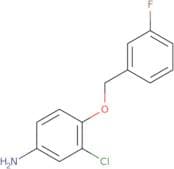 3-Chloro-4-(3-fluorobenzyloxy)aniline