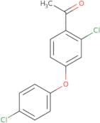 1-[2-Chloro-4-(4-chlorophenoxy)phenyl]ethan-1-one