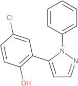 5-(5-Chloro-2-hydroxyphenyl)-1-phenylpyrazole