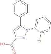 1-(2-Chlorophenyl)-5-phenyl-1-H-pyrazole-3-carboxylic acid