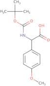 2-{[(tert-butoxy)carbonyl]amino}-2-(4-methoxyphenyl)acetic acid