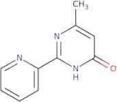 6-Methyl-2-(pyridin-2-yl)pyrimidin-4-ol