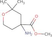 Methyl 4-amino-2,2-dimethyloxane-4-carboxylate