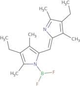 {3-Ethyl-5-[(4-ethyl-3,5-dimethyl-2H-pyrrol-2-ylidene)methyl]-2,4-dimethyl-1H-pyrrolato-N1,N5}difl…