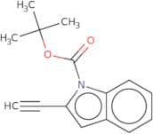 tert-Butyl 2-ethynyl-1H-indole-1-carboxylate