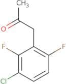 1-(3-Chloro-2,6-difluorophenyl)propan-2-one