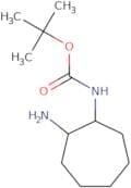 rac-tert-Butyl N-[(1R,2R)-2-aminocycloheptyl]carbamate