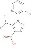 1-(3-Chloropyridin-2-yl)-5-(difluoromethyl)-1H-pyrazole-4-carboxylic acid