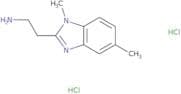 2-(1,5-Dimethyl-1H-1,3-benzodiazol-2-yl)ethan-1-amine dihydrochloride