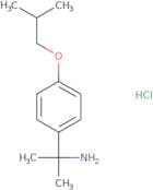 2-[4-(2-Methylpropoxy)phenyl]propan-2-amine hydrochloride