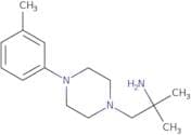 2-Methyl-1-[4-(3-methylphenyl)piperazin-1-yl]propan-2-amine