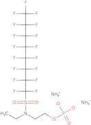 Diammonium N-ethylheptadecafluoro-N-[2-(phosphonatooxy)ethyl]octanesulfonamidate