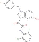 N-(3,5-Dichloro-4-Pyridinyl)-2-[1-(4-Fluorobenzyl)-5-Hydroxy-1H-Indol-3-Yl]-2-Oxoacetamide