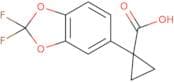 1-(2,2-Difluoro-1,3-benzodioxol-5-yl)cyclopropane-1-carboxylic acid