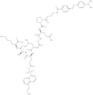 DABCYL-γ-Abu-Pro-Gln-Gly-Leu-Glu(EDANS)-Ala-Lys-NH2