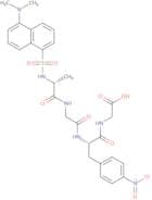 Dansyl-D-Ala-Gly-4-nitro-Phe-Gly-OH trifluoroacetate salt