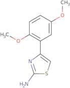 4-(2,5-Dimethoxyphenyl)-1,3-thiazol-2-amine