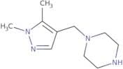 1-[(1,5-Dimethyl-1H-pyrazol-4-yl)methyl]piperazine