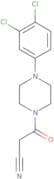 3-[4-(3,4-Dichlorophenyl)piperazin-1-yl]-3-oxopropanenitrile