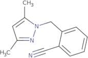 2-[(3,5-Dimethyl-1H-pyrazol-1-yl)methyl]benzonitrile