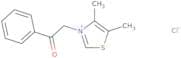 4,5-Dimethyl-3-(2-oxo-2-phenylethyl)thiazol-3-ium chloride