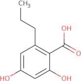 2,4-Dihydroxy-6-propylbenzoic acid