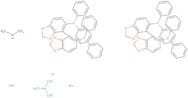 Dimethylammonium dichlorotri(mu-chloro)bis[(R)-(+)-5,5'-bis(diphenylphosphino)-4,4'-bi-1,3-benzodi…