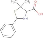 5,5-Dimethyl-2-phenyl-1,3-thiazolidine-4-carboxylic acid