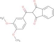 2-((3,4-dimethoxyphenyl)carbonyl)indane-1,3-dione