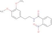 N-(2-(3,4-dimethoxyphenyl)ethyl)(2-nitrophenyl)formamide