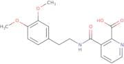 3-(N-(2-(3,4-dimethoxyphenyl)ethyl)carbamoyl)pyridine-2-carboxylic acid