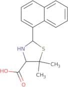 5,5-Dimethyl-2-naphthyl-1,3-thiazolidine-4-carboxylic acid