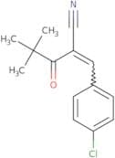 2-(2,2-Dimethylpropanoyl)-3-(4-chlorophenyl)prop-2-enenitrile