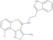 (3-(2,6-dichlorophenyl)-5-methylisoxazol-4-yl)-N-(2-indol-3-ylethyl)formamide