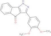 3-(3,4-dimethoxyphenyl)indeno[2,3-d]pyrazol-4-one