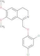 1-((6,7-dimethoxy(3,4-dihydroisoquinolyl))methoxy)-2,4-dichlorobenzene