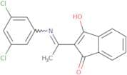2-(((3,5-dichlorophenyl)amino)ethylidene)indane-1,3-dione