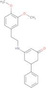 3-((2-(3,4-dimethoxyphenyl)ethyl)amino)-5-phenylcyclohex-2-en-1-one