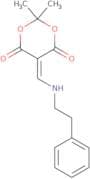 2,2-dimethyl-5-(((2-phenylethyl)amino)methylene)-1,3-dioxane-4,6-dione