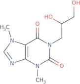 1-(2,3-Dihydroxypropyl)-3,7-dihydro-3,7-dimethyl-1H-purine-2,6-dione