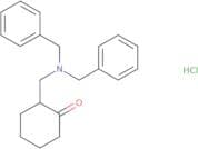 2-[(N,N-Dibenzylamino)methyl]cyclohexanone hydrochloride