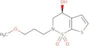 (4S)-3,4-Dihydro-2-(3-methoxypropyl)-2H-thieno[3,2-e]-1,2-thiazin-4-ol 1,1-dioxide