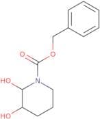 2,3-Dihydroxy-1-piperidinecarboxylic acid phenylmethyl ester