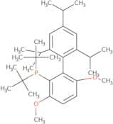 2-(Di-tert-butylphosphino)-2',4',6'- triisopropyl-3,6-dimethoxy-1,1'-biphenyl
